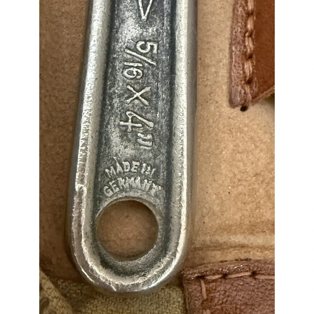 Antique 1950s Germany Premium Co Tool Kit Rare With Leather Case Stamped
